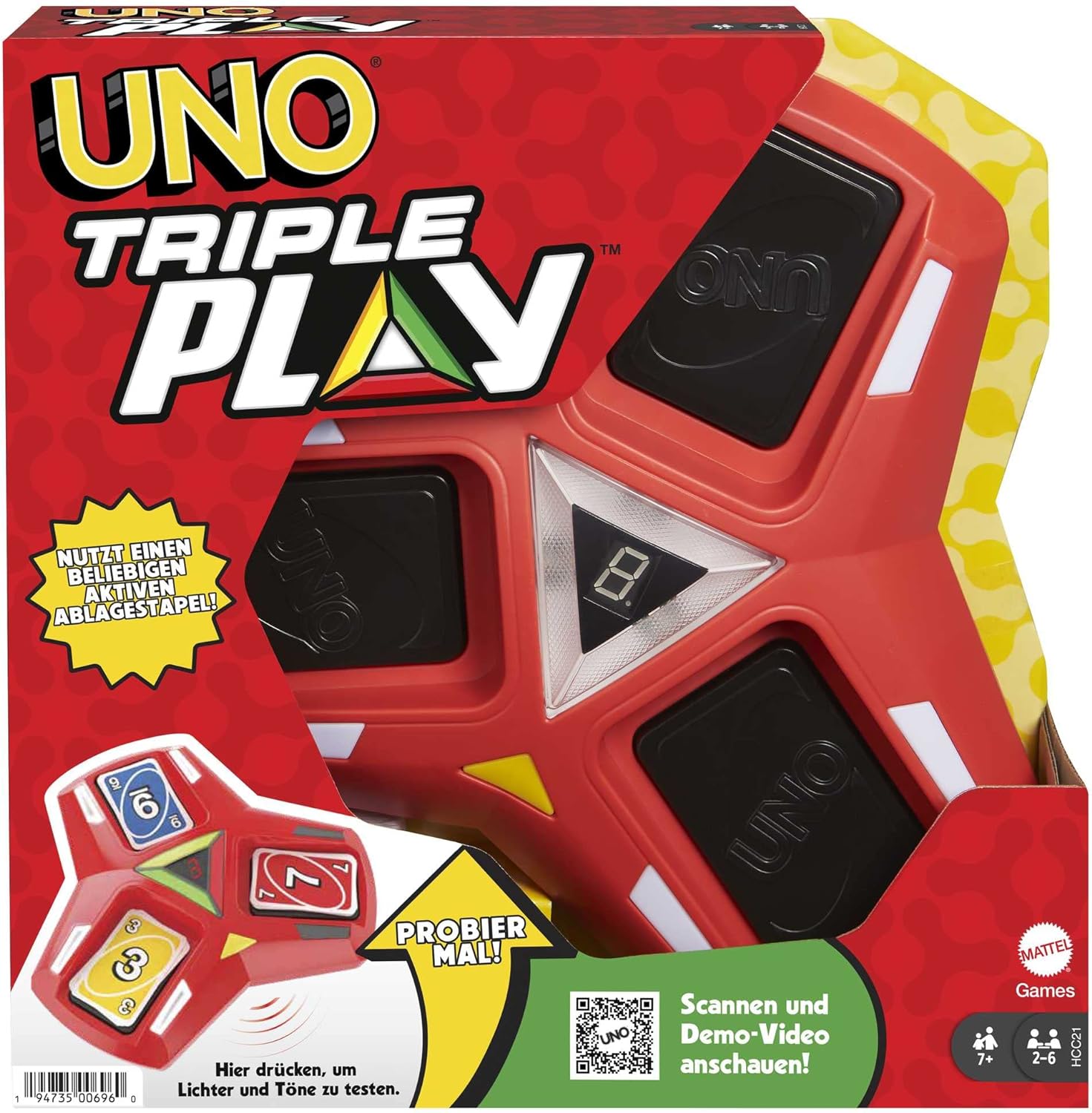 UNO Triple Play - WiredVillage Games - Wiredvillage Games